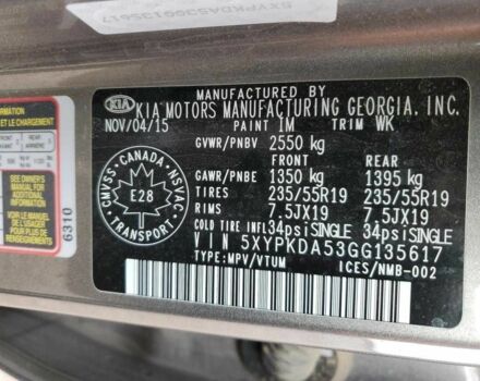 Серый Киа Соренто, объемом двигателя 0 л и пробегом 65 тыс. км за 2500 $, фото 13 на Automoto.ua