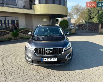 Серый Киа Соренто, объемом двигателя 2.36 л и пробегом 170 тыс. км за 14400 $, фото 15 на Automoto.ua