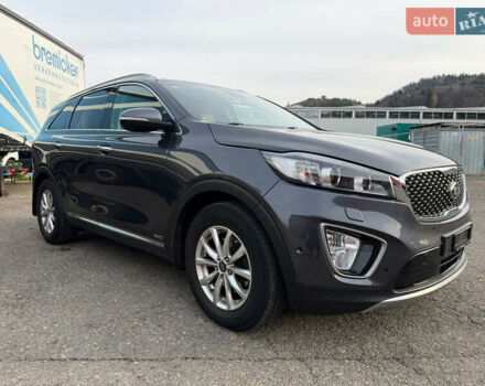 Серый Киа Соренто, объемом двигателя 2.2 л и пробегом 172 тыс. км за 22999 $, фото 2 на Automoto.ua