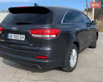 Серый Киа Соренто, объемом двигателя 2.36 л и пробегом 120 тыс. км за 18500 $, фото 3 на Automoto.ua