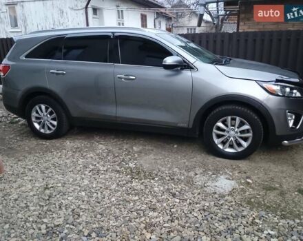 Серый Киа Соренто, объемом двигателя 2.4 л и пробегом 170 тыс. км за 14950 $, фото 1 на Automoto.ua