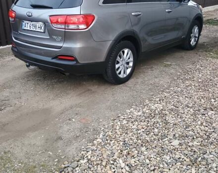 Серый Киа Соренто, объемом двигателя 2.4 л и пробегом 170 тыс. км за 14950 $, фото 5 на Automoto.ua