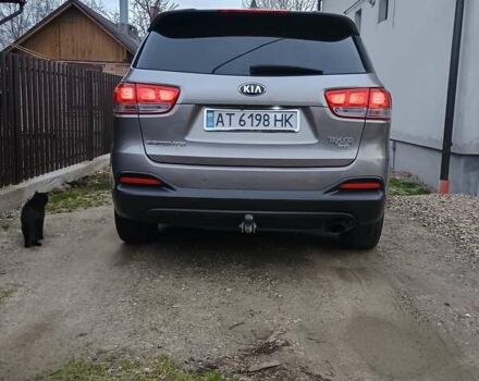 Серый Киа Соренто, объемом двигателя 2.4 л и пробегом 170 тыс. км за 14950 $, фото 2 на Automoto.ua