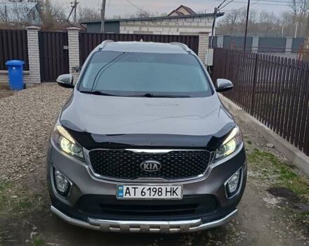 Серый Киа Соренто, объемом двигателя 2.4 л и пробегом 170 тыс. км за 14950 $, фото 4 на Automoto.ua