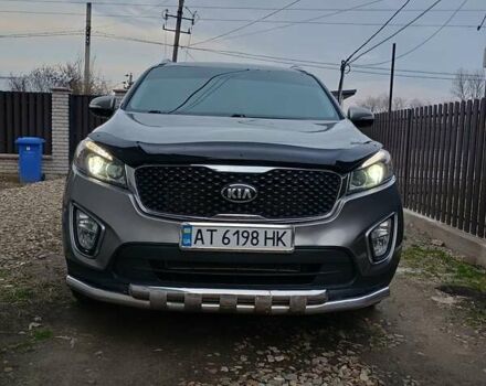 Серый Киа Соренто, объемом двигателя 2.4 л и пробегом 170 тыс. км за 14950 $, фото 3 на Automoto.ua