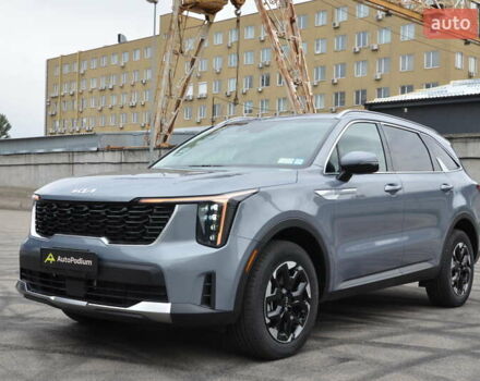 Серый Киа Соренто, объемом двигателя 2.5 л и пробегом 1 тыс. км за 43500 $, фото 3 на Automoto.ua