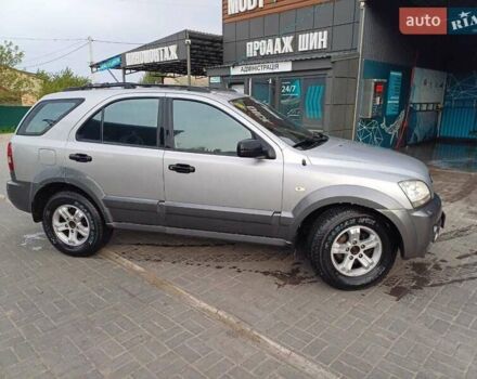 Серый Киа Соренто, объемом двигателя 2.5 л и пробегом 240 тыс. км за 7500 $, фото 1 на Automoto.ua