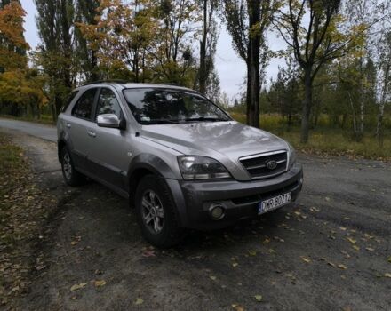 Серый Киа Соренто, объемом двигателя 2 л и пробегом 254 тыс. км за 2900 $, фото 1 на Automoto.ua
