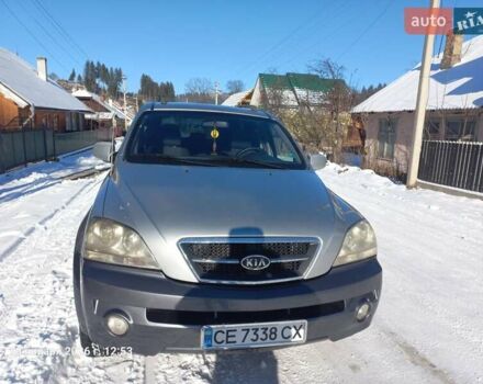 Серый Киа Соренто, объемом двигателя 2.5 л и пробегом 373 тыс. км за 5800 $, фото 1 на Automoto.ua