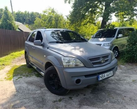 Сірий Кіа Соренто, об'ємом двигуна 2.5 л та пробігом 333 тис. км за 3200 $, фото 1 на Automoto.ua