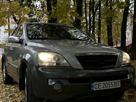 Серый Киа Соренто, объемом двигателя 2.5 л и пробегом 312 тыс. км за 5300 $, фото 1 на Automoto.ua