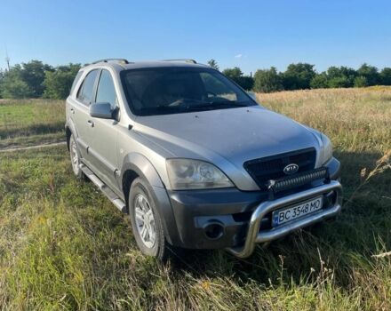 Серый Киа Соренто, объемом двигателя 2.5 л и пробегом 350 тыс. км за 3500 $, фото 1 на Automoto.ua