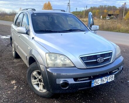 Серый Киа Соренто, объемом двигателя 2.5 л и пробегом 370 тыс. км за 6500 $, фото 1 на Automoto.ua