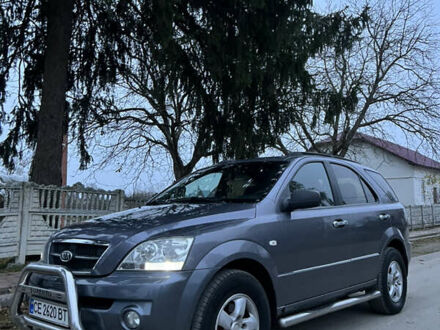 Серый Киа Соренто, объемом двигателя 2.5 л и пробегом 377 тыс. км за 6700 $, фото 1 на Automoto.ua