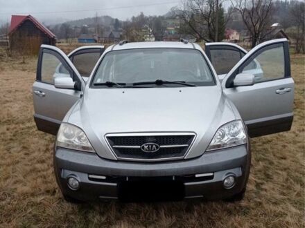 Серый Киа Соренто, объемом двигателя 2.5 л и пробегом 240 тыс. км за 2700 $, фото 1 на Automoto.ua