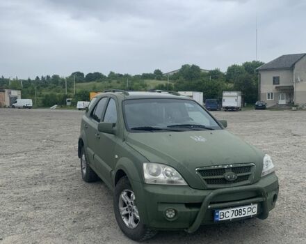Серый Киа Соренто, объемом двигателя 2.5 л и пробегом 325 тыс. км за 4899 $, фото 1 на Automoto.ua