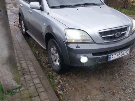 Серый Киа Соренто, объемом двигателя 2.5 л и пробегом 373 тыс. км за 5900 $, фото 1 на Automoto.ua
