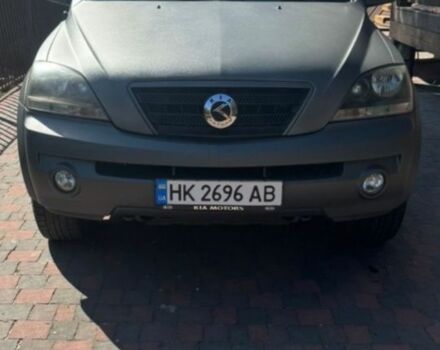 Серый Киа Соренто, объемом двигателя 2.4 л и пробегом 236 тыс. км за 6755 $, фото 1 на Automoto.ua