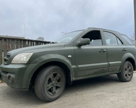 Серый Киа Соренто, объемом двигателя 2.5 л и пробегом 210 тыс. км за 3500 $, фото 1 на Automoto.ua