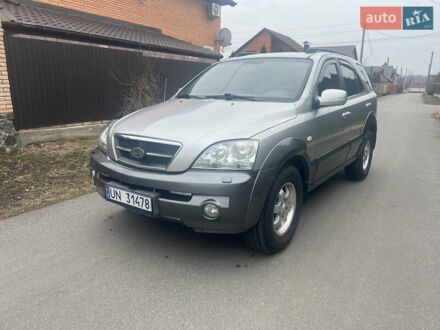 Серый Киа Соренто, объемом двигателя 2.5 л и пробегом 380 тыс. км за 4500 $, фото 1 на Automoto.ua