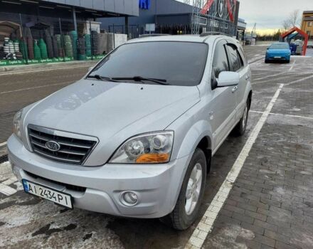 Серый Киа Соренто, объемом двигателя 2.5 л и пробегом 289 тыс. км за 9000 $, фото 1 на Automoto.ua