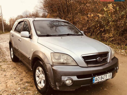 Серый Киа Соренто, объемом двигателя 2.5 л и пробегом 280 тыс. км за 4850 $, фото 1 на Automoto.ua