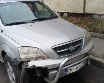 Серый Киа Соренто, объемом двигателя 2.5 л и пробегом 250 тыс. км за 1500 $, фото 1 на Automoto.ua