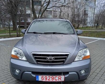 Серый Киа Соренто, объемом двигателя 2.5 л и пробегом 230 тыс. км за 3900 $, фото 1 на Automoto.ua