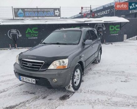 Серый Киа Соренто, объемом двигателя 3.34 л и пробегом 325 тыс. км за 6500 $, фото 1 на Automoto.ua