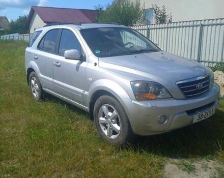 Серый Киа Соренто, объемом двигателя 2.5 л и пробегом 250 тыс. км за 4200 $, фото 1 на Automoto.ua