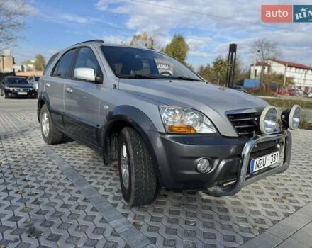Серый Киа Соренто, объемом двигателя 2.5 л и пробегом 212 тыс. км за 4950 $, фото 1 на Automoto.ua