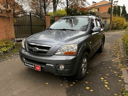 Серый Киа Соренто, объемом двигателя 2.5 л и пробегом 251 тыс. км за 7490 $, фото 1 на Automoto.ua