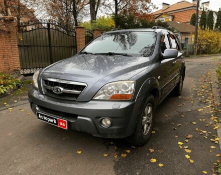 Серый Киа Соренто, объемом двигателя 2.5 л и пробегом 251 тыс. км за 7490 $, фото 1 на Automoto.ua