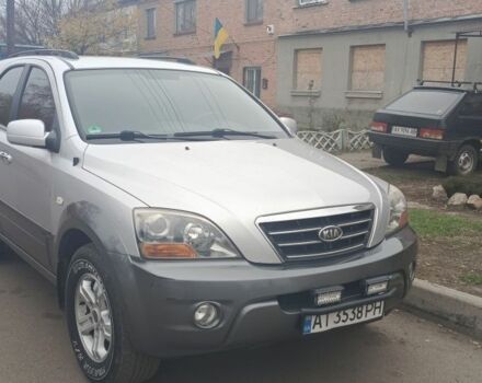 Серый Киа Соренто, объемом двигателя 2.5 л и пробегом 220 тыс. км за 5500 $, фото 1 на Automoto.ua