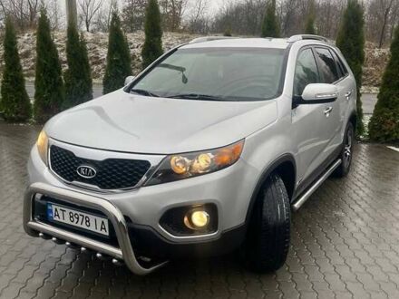 Серый Киа Соренто, объемом двигателя 2.2 л и пробегом 217 тыс. км за 11750 $, фото 1 на Automoto.ua