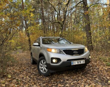 Серый Киа Соренто, объемом двигателя 2.4 л и пробегом 190 тыс. км за 9500 $, фото 1 на Automoto.ua