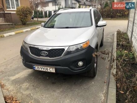 Серый Киа Соренто, объемом двигателя 2.36 л и пробегом 190 тыс. км за 8900 $, фото 1 на Automoto.ua