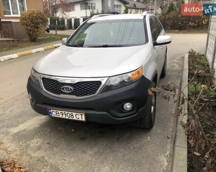 Серый Киа Соренто, объемом двигателя 2.36 л и пробегом 190 тыс. км за 8900 $, фото 1 на Automoto.ua