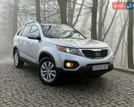 Серый Киа Соренто, объемом двигателя 2.2 л и пробегом 225 тыс. км за 12950 $, фото 1 на Automoto.ua
