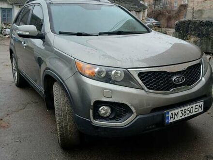 Серый Киа Соренто, объемом двигателя 2.2 л и пробегом 240 тыс. км за 13500 $, фото 1 на Automoto.ua