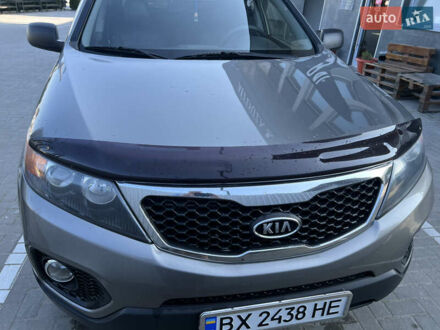 Серый Киа Соренто, объемом двигателя 2.2 л и пробегом 224 тыс. км за 10700 $, фото 1 на Automoto.ua