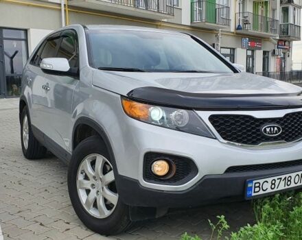 Серый Киа Соренто, объемом двигателя 2.4 л и пробегом 218 тыс. км за 12900 $, фото 1 на Automoto.ua