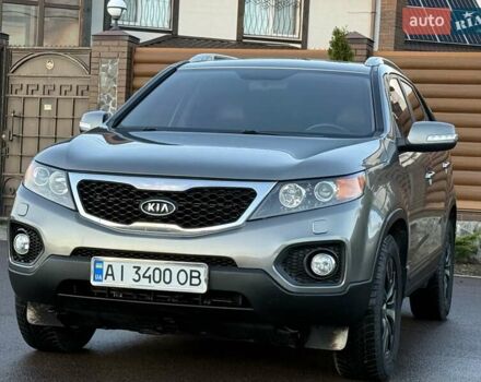 Серый Киа Соренто, объемом двигателя 2.36 л и пробегом 240 тыс. км за 11800 $, фото 1 на Automoto.ua