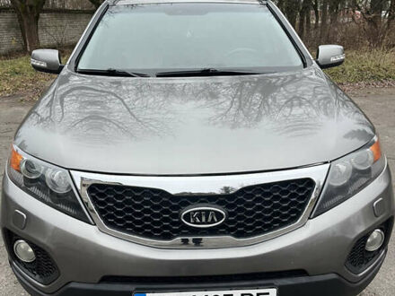 Серый Киа Соренто, объемом двигателя 2.2 л и пробегом 193 тыс. км за 12850 $, фото 1 на Automoto.ua
