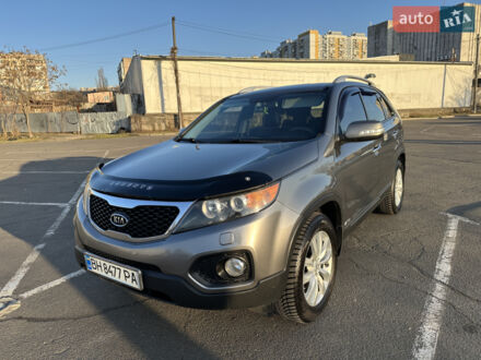 Серый Киа Соренто, объемом двигателя 2.2 л и пробегом 187 тыс. км за 13900 $, фото 1 на Automoto.ua