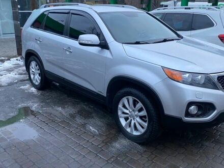 Серый Киа Соренто, объемом двигателя 2.4 л и пробегом 250 тыс. км за 11200 $, фото 1 на Automoto.ua