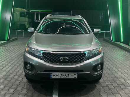 Серый Киа Соренто, объемом двигателя 2.2 л и пробегом 193 тыс. км за 12500 $, фото 1 на Automoto.ua