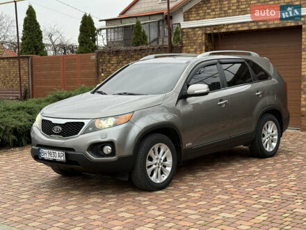 Серый Киа Соренто, объемом двигателя 2.4 л и пробегом 130 тыс. км за 11900 $, фото 1 на Automoto.ua