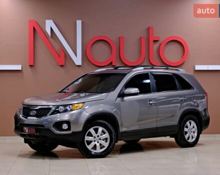 Серый Киа Соренто, объемом двигателя 2.4 л и пробегом 180 тыс. км за 11900 $, фото 1 на Automoto.ua