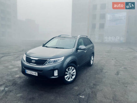 Серый Киа Соренто, объемом двигателя 2.2 л и пробегом 212 тыс. км за 16300 $, фото 1 на Automoto.ua